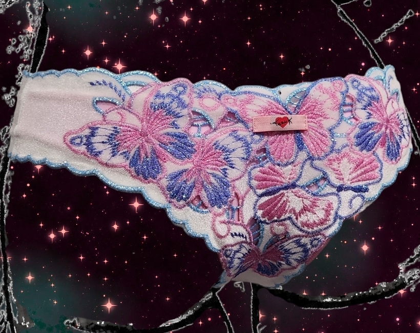 S995SG macrame farfalle pastello