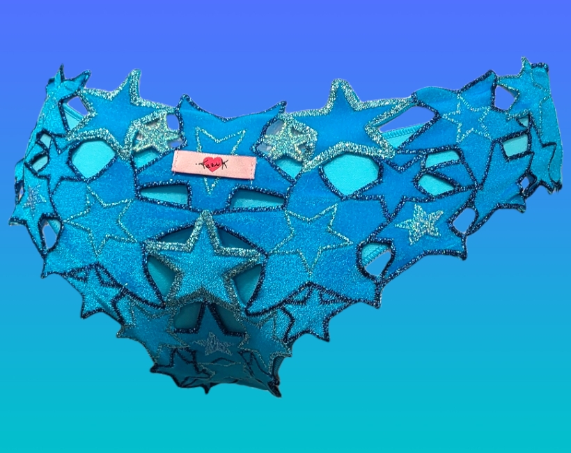 S995SG macramè stelle turchese