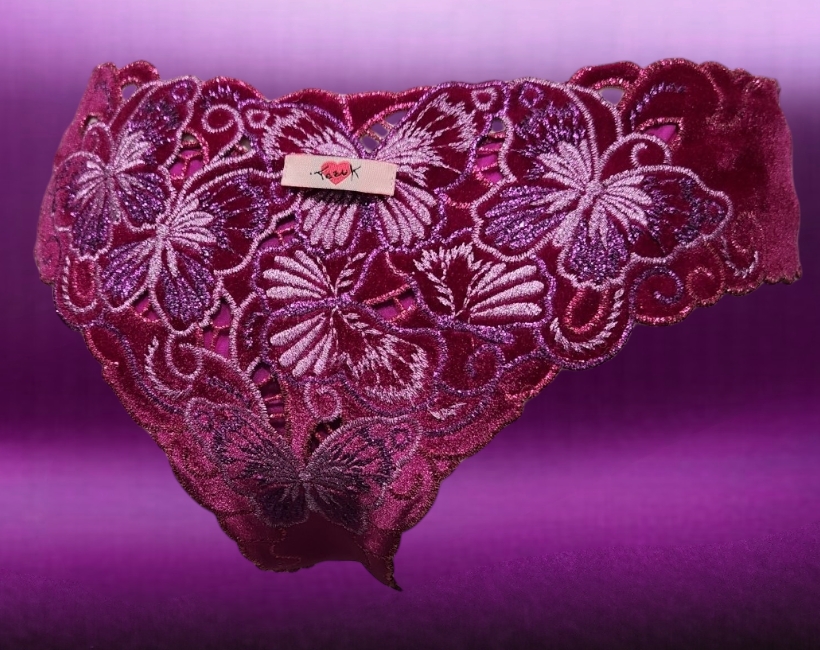 S996SG macrame farfalle orchidea