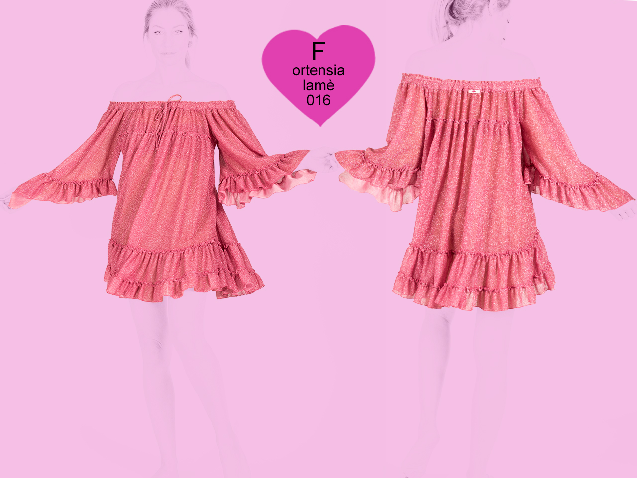 9235F COCCA 016 ortensia lamè